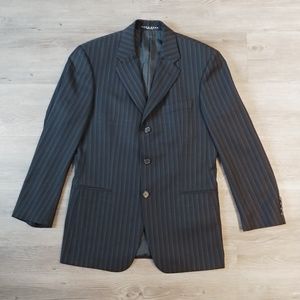 Mens Hugo Boss 100% Wool Pinstriped Blazer